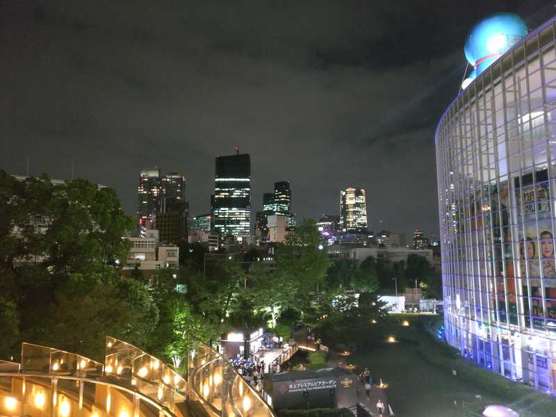 Aussicht auf Tokyo